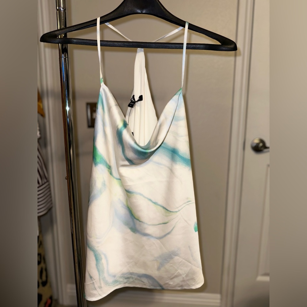 Cowl neck express tank